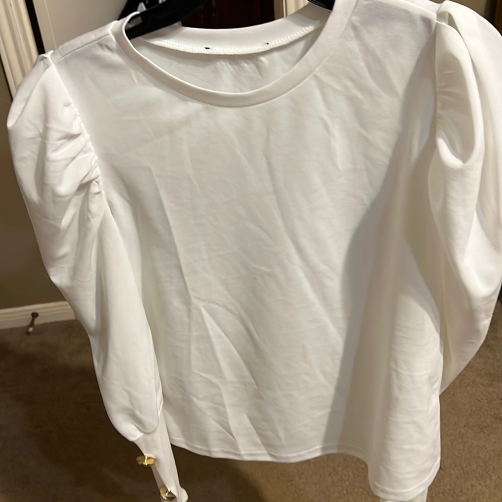 White long sleeve dress shirt